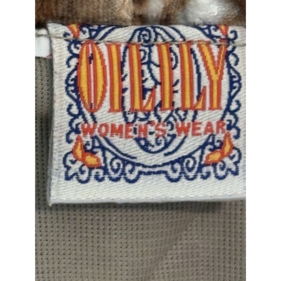 oilily womens S Skirt Maxi Burnout Velvet Fairycore Whimsygoth Swiftie - Picture 3 of 15